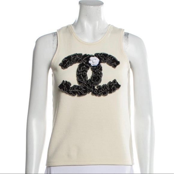 CHANEL Tops - Chanel CC crop top